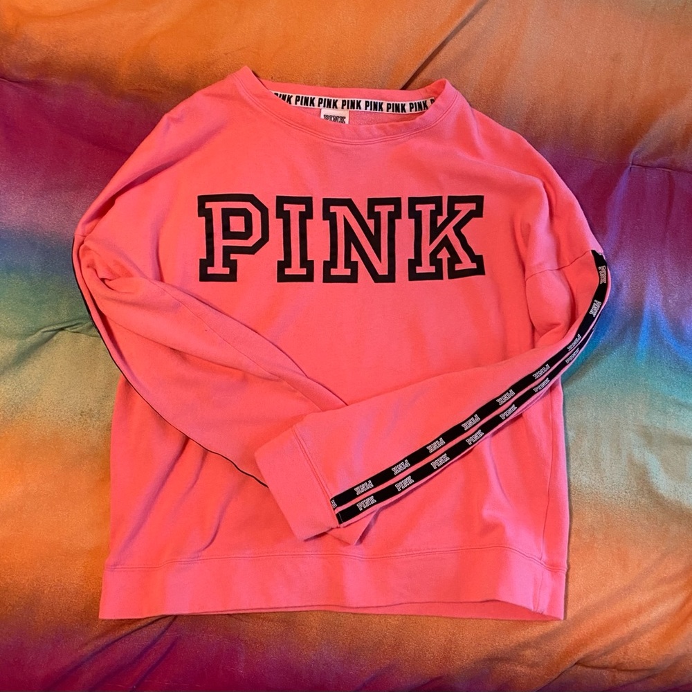 Pink long sleeve tee